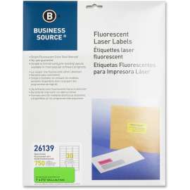 Bus. Source 1" Fluorescent Laser Labels