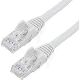 StarTech.com 75ft CAT6 Ethernet Cable - White Snagless Gigabit - 100W PoE UTP 650MHz Category 6 Patch Cord UL Certified Wiring/TIA