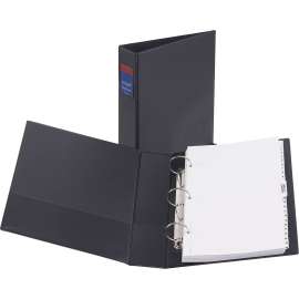 Legal Durable Non-View Binder with Round Rings, 3 Rings, 2" Capacity, 14 x 8.5, Black
