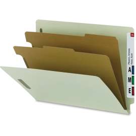 Nature Saver Lt Green End Tab Classificatn Folder