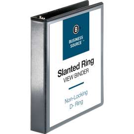 Bus. Source Basic D-Ring View Binders