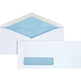 Bus. Source V-flap Security Tint No. 10 Envelopes