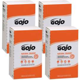 Gojo® Natural Orange Pumice Hand Cleaner Refill, Gray, 4/Carton
