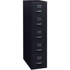 Lorell Commercial-grade Black Deep Vertical Files