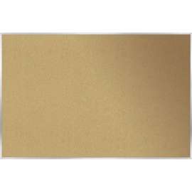 Ghent Natural Cork Bulletin Board with Aluminum Frame