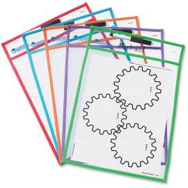Learning Res. Write-and-wipe Pockets