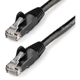 StarTech.com 5ft CAT6 Ethernet Cable - Black Snagless Gigabit - 100W PoE UTP 650MHz Category 6 Patch Cord UL Certified Wiring/TIA