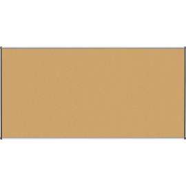 Lorell Satin Finish Trim Natural Cork Board