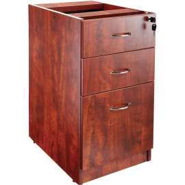Lorell Essentials Series Cherry Laminate Desking