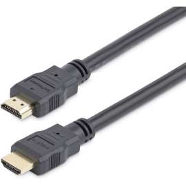 StarTech.com 16.4ft/5m HDMI Cable, 4K High Speed HDMI Cable with Ethernet, Ultra HD 4K 30Hz Video/HDMI 1.4 Cable, HDMI Monitor Cord, Black