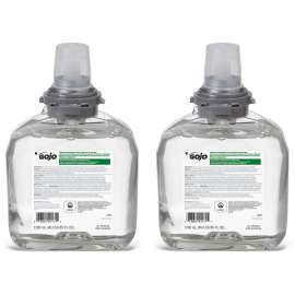 GOJO TFX Green Certified Foam Hand Cleaner Refill - Unscented, 1200ml, 2 Refills/Carton - 5665-02