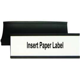 Magnetic Card Holders, 6"w x 2"h, Black, 10/Pack