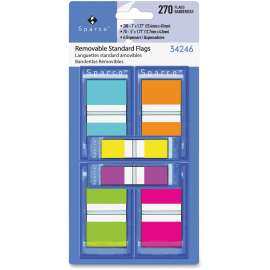 Sparco Assorted Pop-Up Flags Combo Pack