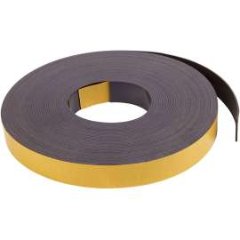 Magnetic Adhesive Tape Roll, Black, 1" x 50 Ft.