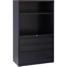 Lorell 36" Lateral File Drawer Combo Unit