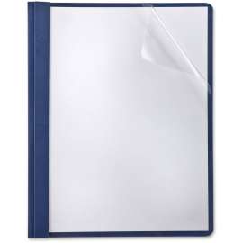 Oxford Linen Clear Front Report Covers