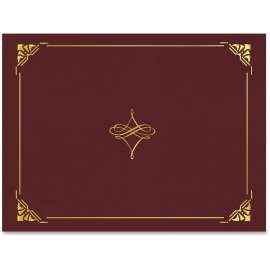 Geographics Gold Foil Border Certificate Holder