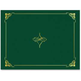 Geographics Gold Foil Border Certificate Holder