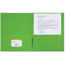 Sparco 2-pocket Leatherette Portfolio