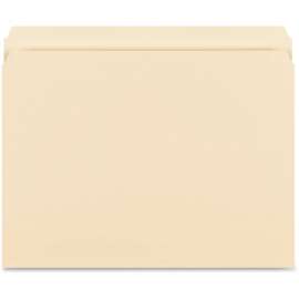 Bus. Source Str-cut 1-ply Tab Heavywt File Folders