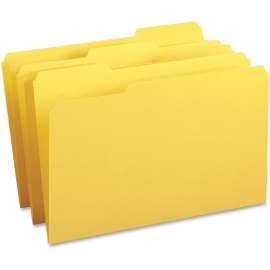 Bus. Source 1/3-cut Tab Legal Colored File Folders