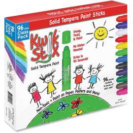 Pencil Grip Kwik Stix 96-pc Tempera Paint Sticks