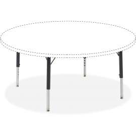 Lorell Class Table Low-height Black Upper Leg Kit