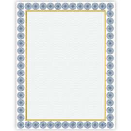 Geographics Award Certificates Burgundy Gold Foil