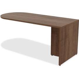 Lorell Chateau Srs Walnut Laminate Desking