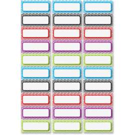 Ashley Prod. Dry Erase Chevron Nameplate Magnets