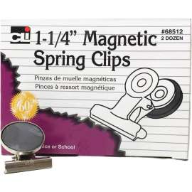 Charles Leonard Magnetic Spring Clips
