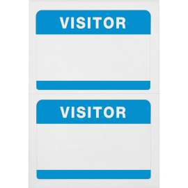 Advantus Self-Adhesive Visitor Badges