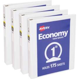 Avery Round Ring Economy View Binder