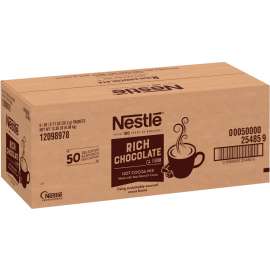 Nestle - Hot Cocoa Mix, Rich Chocolate, 0.71 oz., 50/Box