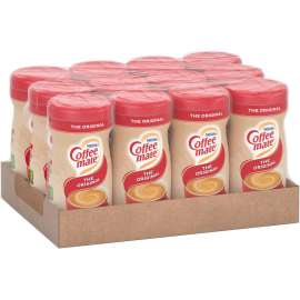 Coffee mate Non-Dairy Powdered Creamer, Original, 11 oz Canister, 12/Carton