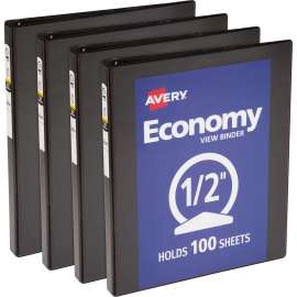 Avery Round Ring Economy View Binder