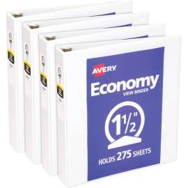 Avery Round Ring Economy View Binder