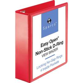 Bus. Source Red D-ring Binder