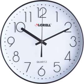 Lorell 12" Quiet Wall Clock