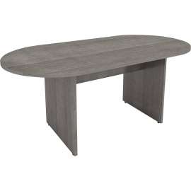 Lorell Weathered Charcoal Laminate Desking