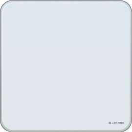 U Brands Square Magnetic Glass Dry Erase Board