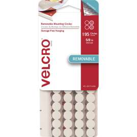 VELCRO® Removable Mounting Tape, 195/Pack