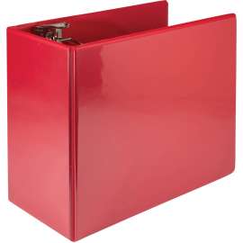 Samsill Nonstick 6" Locking D-Ring View Binder