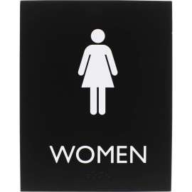 Lorell Restroom Sign