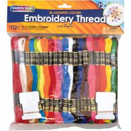 Pacon Embroidery Thread Pack