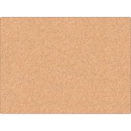 U Brands Cork Canvas Bulletin Board