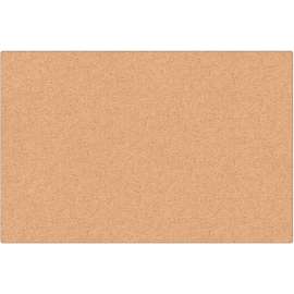 U Brands Cork Canvas Bulletin Board