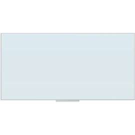 U Brands Floating Glass Dry Erase Board