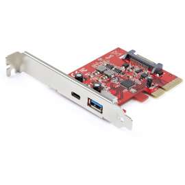 StarTech.com 2-Port 10Gbps USB-A & USB-C PCIe Card Adapter