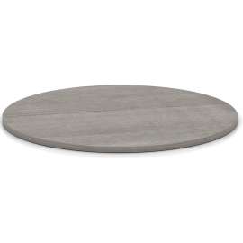 Lorell Weathered Charcoal Round Conference Table